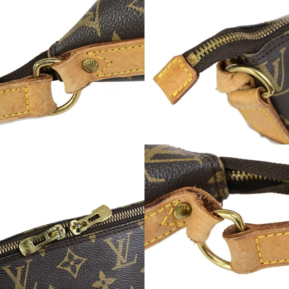 Louis Vuitton Amfar Brown Canvas Handbag (Pre-Owned) Size ONE SIZE - 7 Thumbnail