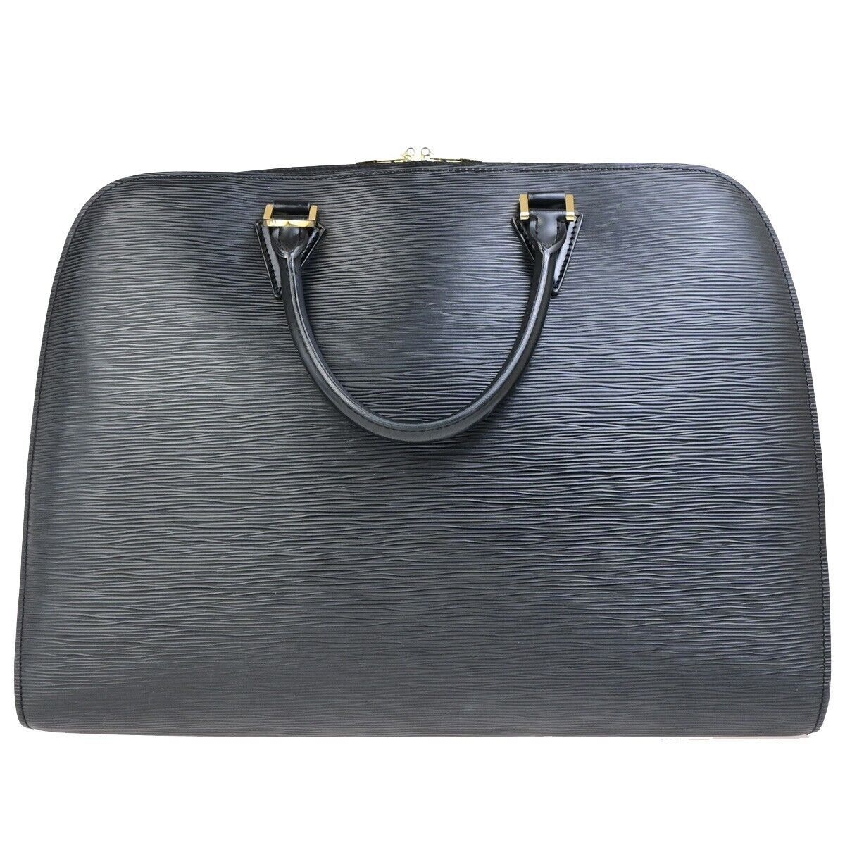 Louis Vuitton Sorbonne Black Leather Handbag (Pre-Owned) Size ONE SIZE - 2 Thumbnail
