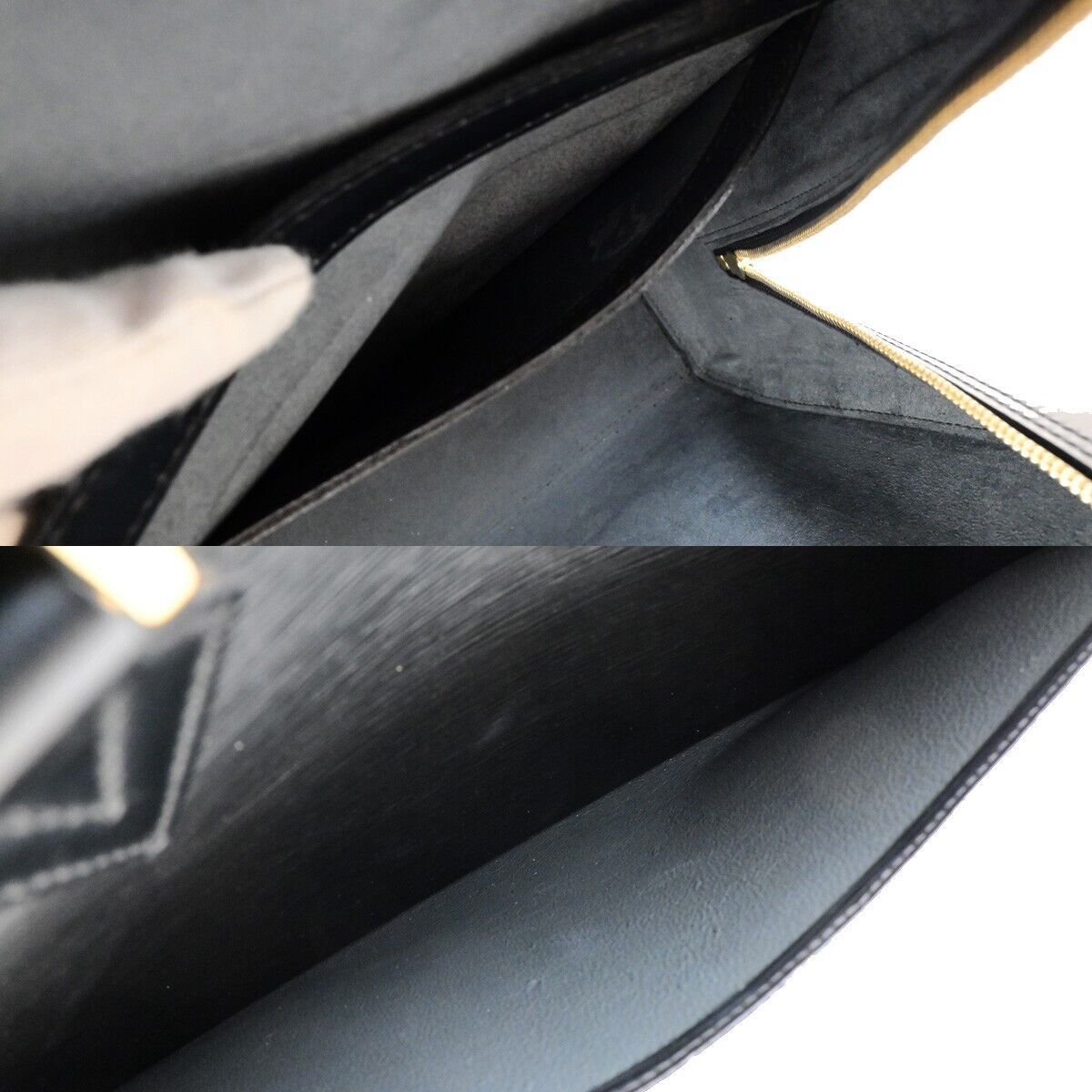 Louis Vuitton Sorbonne Black Leather Handbag (Pre-Owned) Size ONE SIZE - 17 Thumbnail