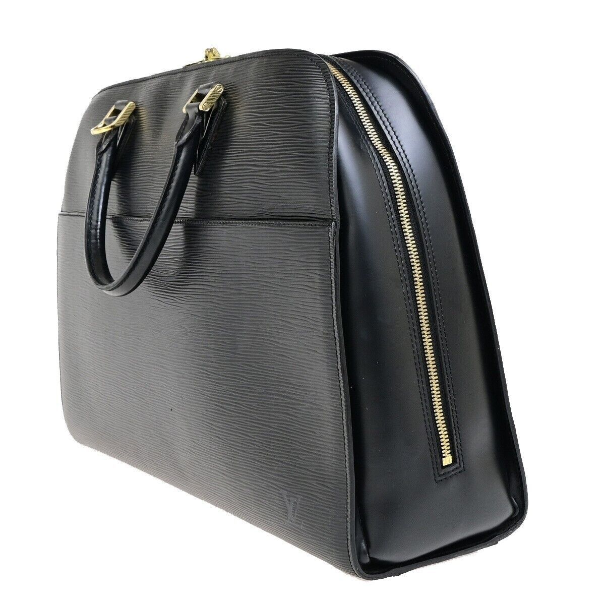 Louis Vuitton Sorbonne Black Leather Handbag (Pre-Owned) Size ONE SIZE - 3 Thumbnail