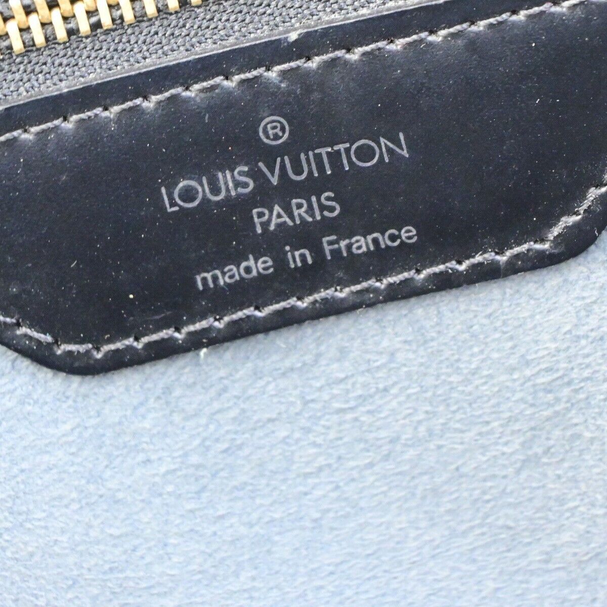 Louis Vuitton Sorbonne Black Leather Handbag (Pre-Owned) Size ONE SIZE - 10 Thumbnail