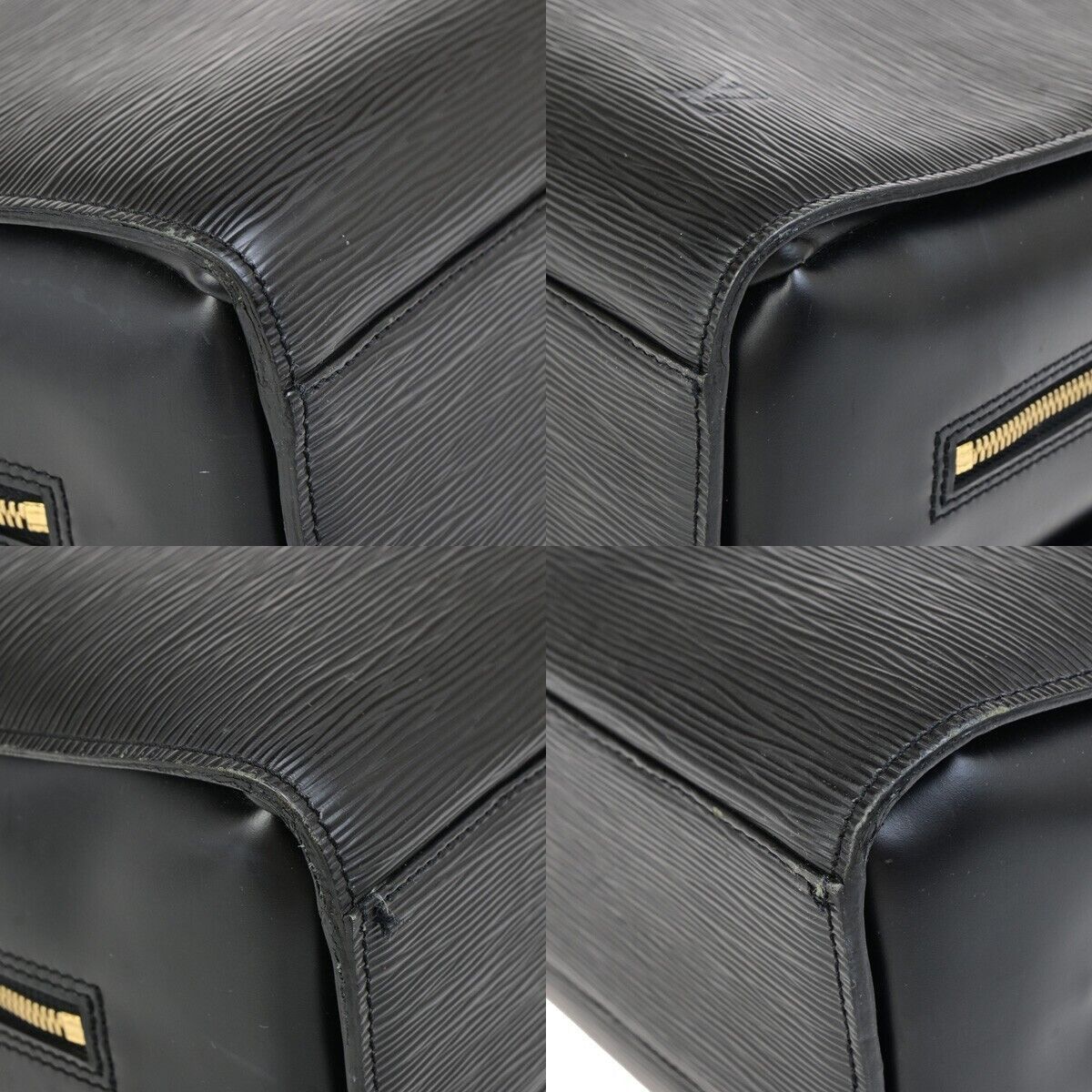 Louis Vuitton Sorbonne Black Leather Handbag (Pre-Owned) Size ONE SIZE - 12 Thumbnail