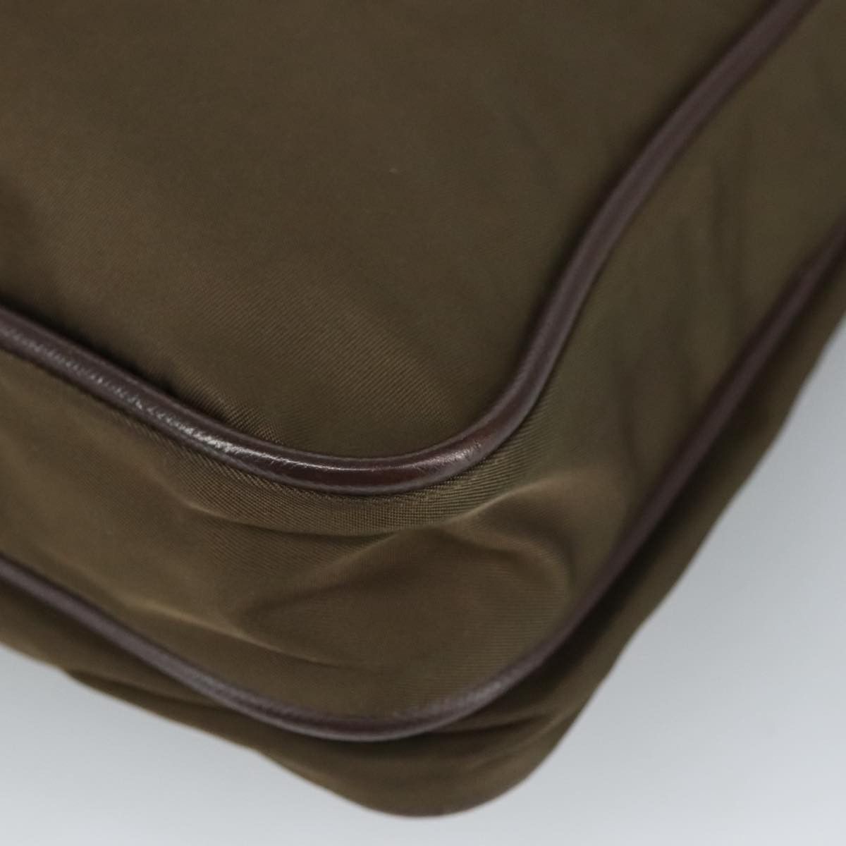 Prada Tessuto Brown Synthetic Shoulder Bag (Pre-Owned) Size ONE SIZE - 17 Thumbnail