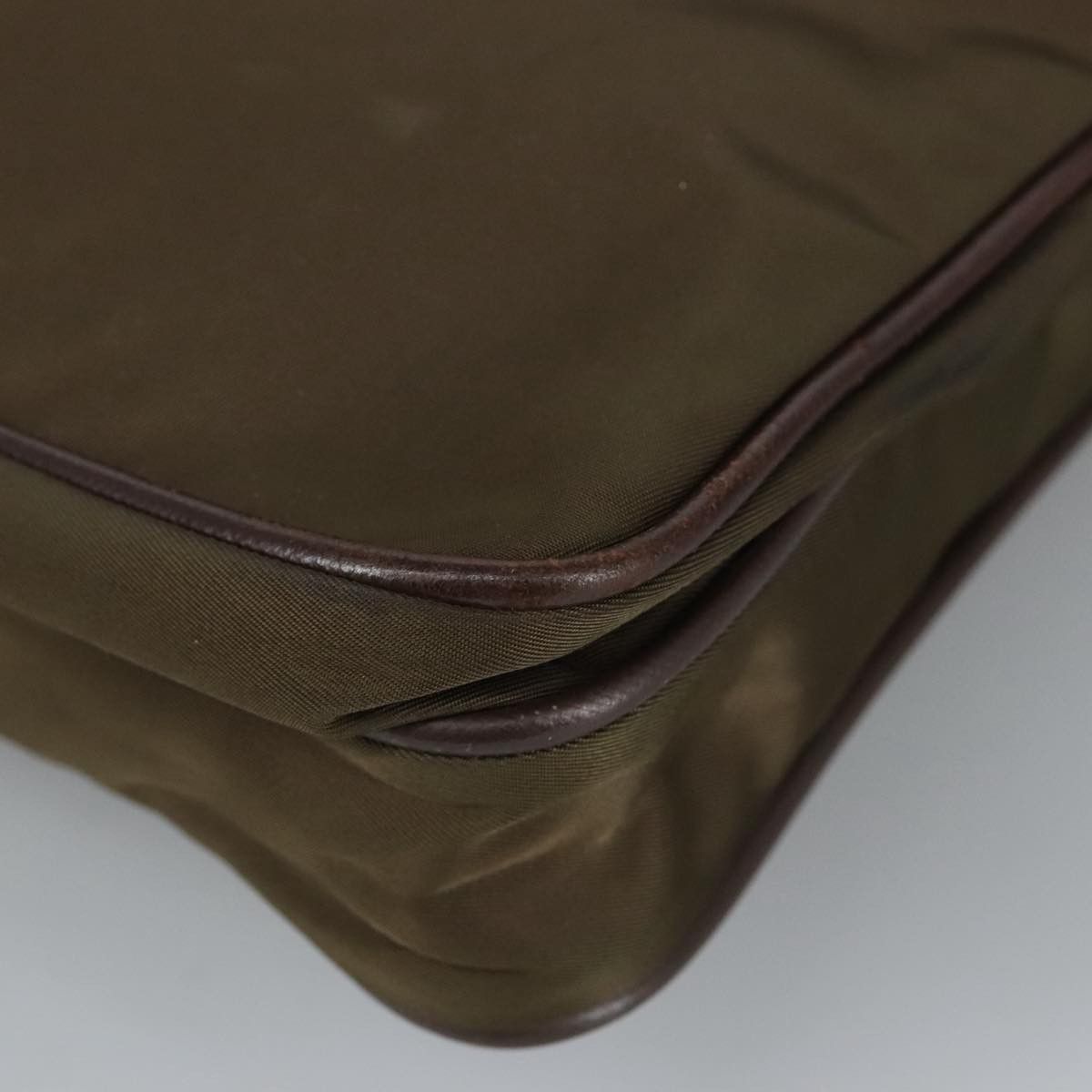 Prada Tessuto Brown Synthetic Shoulder Bag (Pre-Owned) Size ONE SIZE - 15 Thumbnail