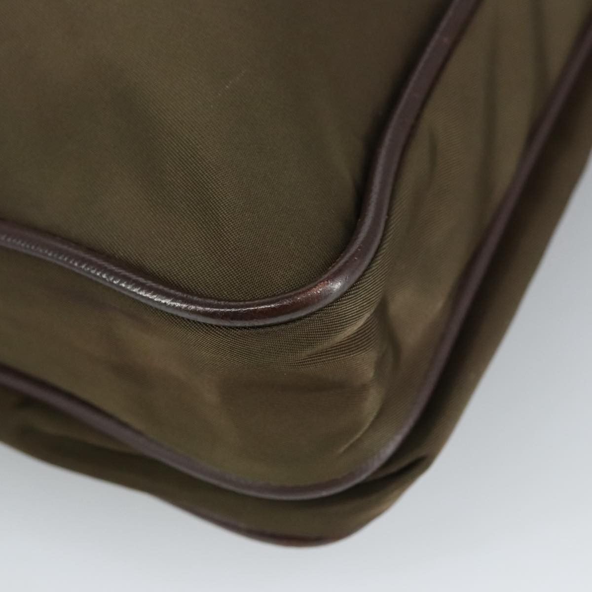 Prada Tessuto Brown Synthetic Shoulder Bag (Pre-Owned) Size ONE SIZE - 18 Thumbnail