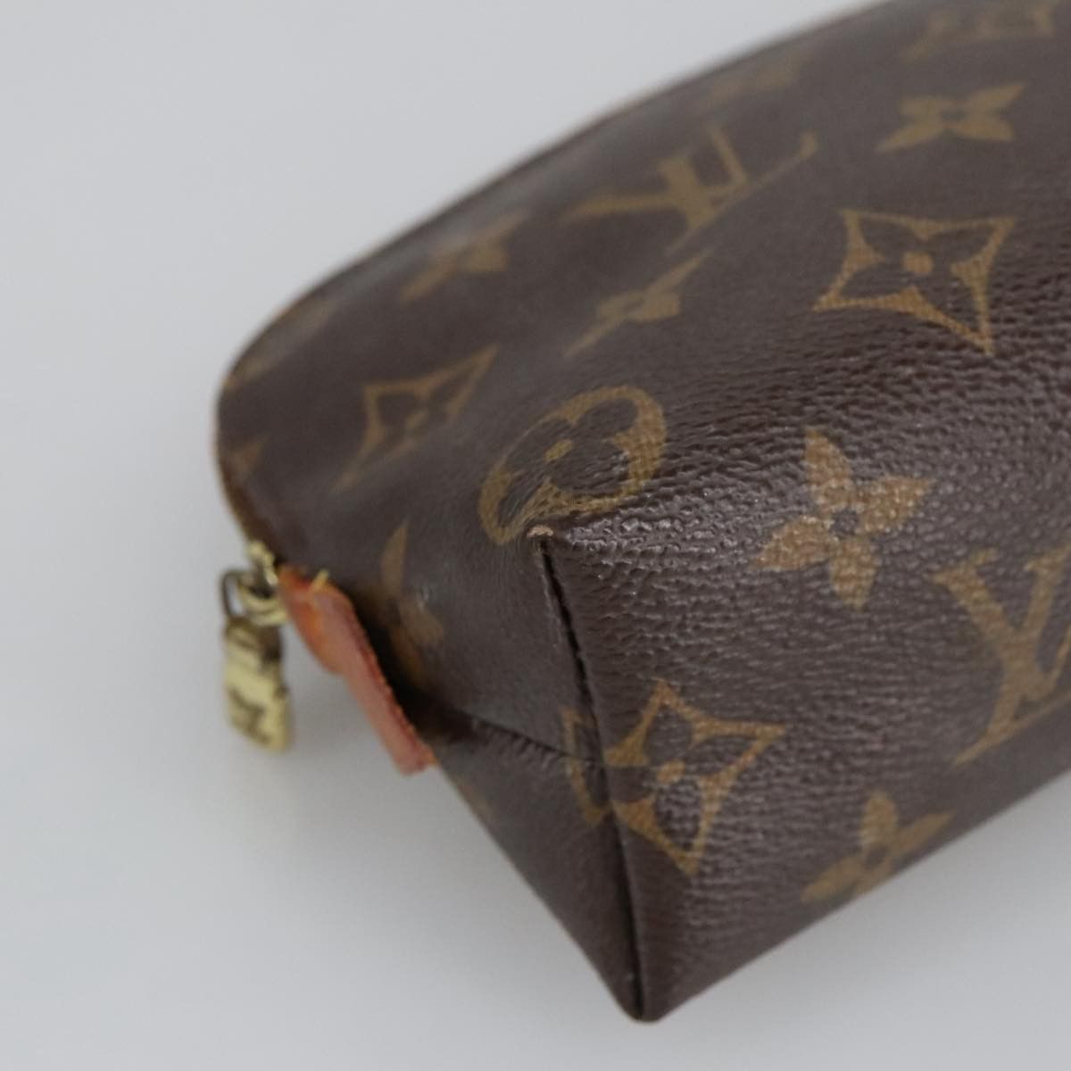 Louis Vuitton Cosmetic Pouch Brown Canvas Clutch Bag (Pre-Owned) Size ONE SIZE - 13 Thumbnail