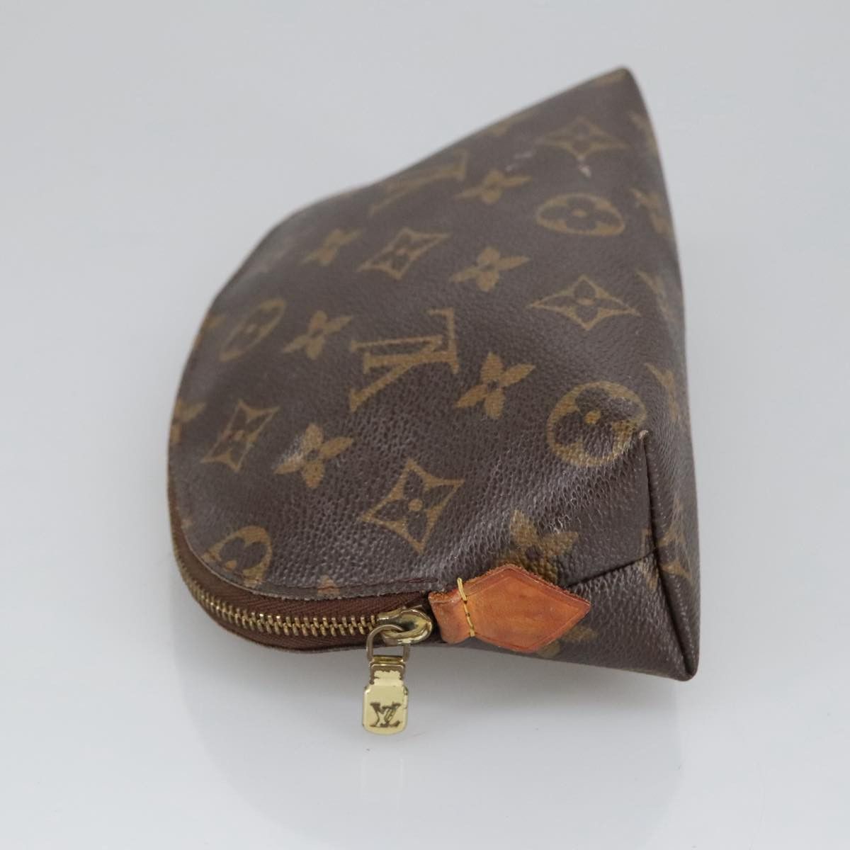 Louis Vuitton Cosmetic Pouch Brown Canvas Clutch Bag (Pre-Owned) Size ONE SIZE - 3 Thumbnail