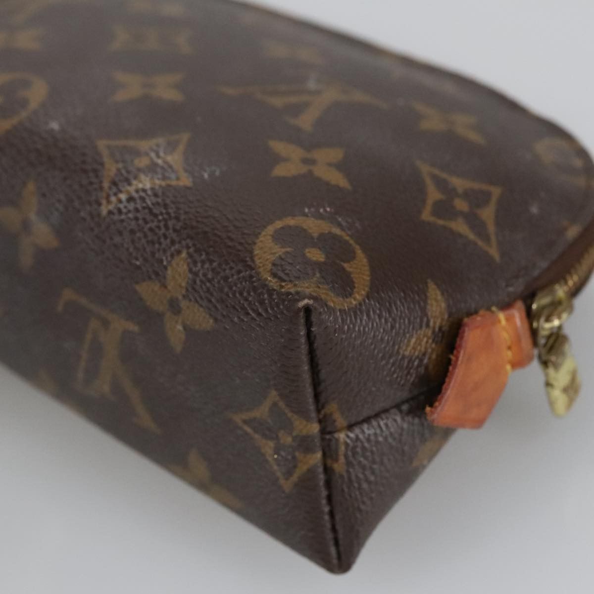 Louis Vuitton Cosmetic Pouch Brown Canvas Clutch Bag (Pre-Owned) Size ONE SIZE - 14 Thumbnail