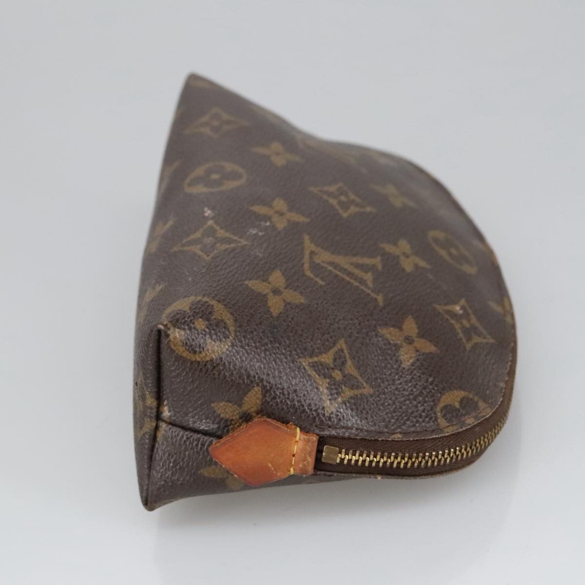Louis Vuitton Cosmetic Pouch Brown Canvas Clutch Bag (Pre-Owned) Size ONE SIZE - 11 Thumbnail