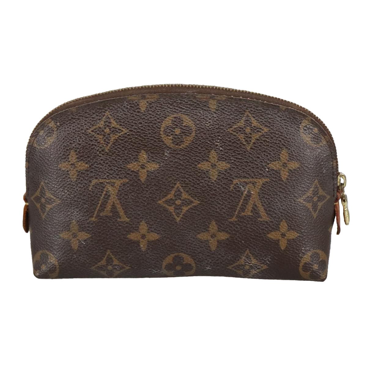 Louis Vuitton Cosmetic Pouch Brown Canvas Clutch Bag (Pre-Owned) Size ONE SIZE - 2 Thumbnail