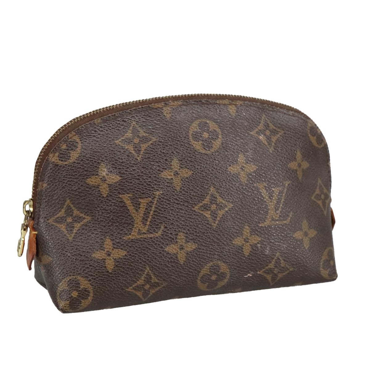 Louis Vuitton Cosmetic Pouch Brown Canvas Clutch Bag (Pre-Owned) Size ONE SIZE - 18 Thumbnail