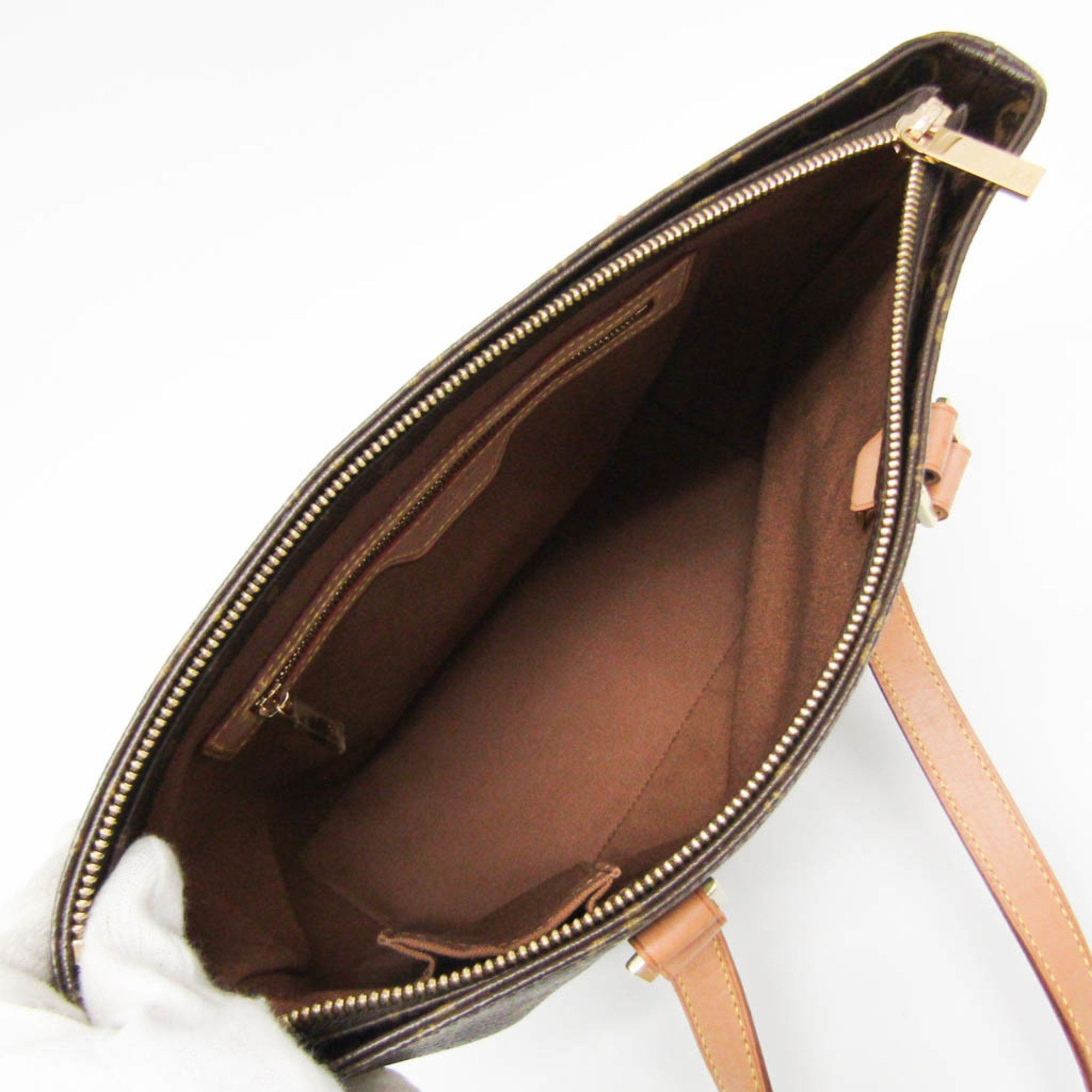 Louis Vuitton Cabas Piano Brown Canvas Tote Bag (Pre-Owned) Size ONE SIZE - 7 Thumbnail