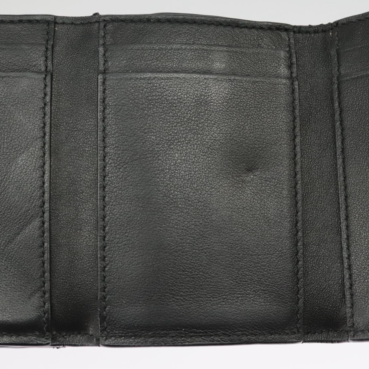 Bottega Veneta Intrecciato Black Leather Wallet (Pre-Owned) Size ONE SIZE - 19 Thumbnail