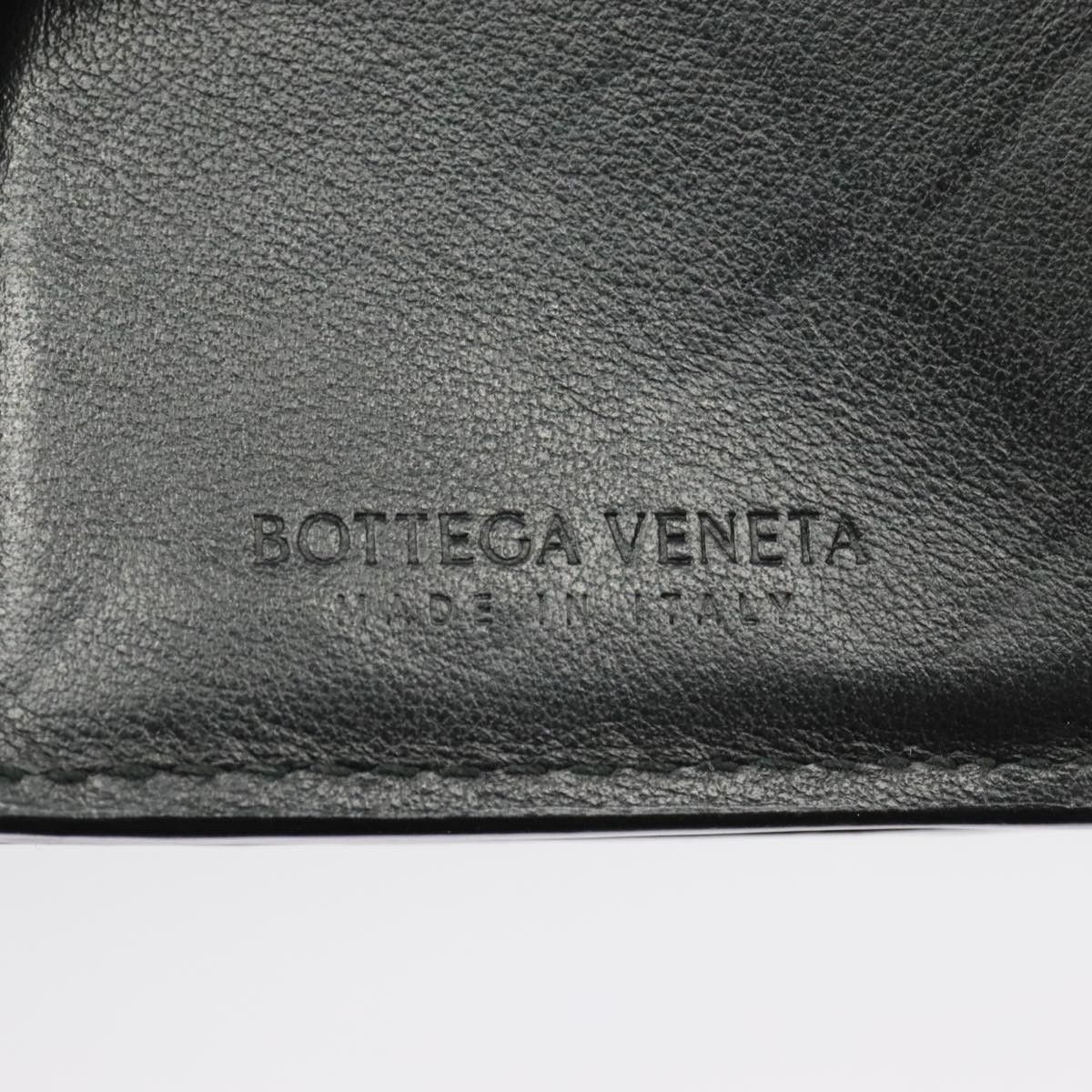 Bottega Veneta Intrecciato Black Leather Wallet (Pre-Owned) Size ONE SIZE - 9 Thumbnail