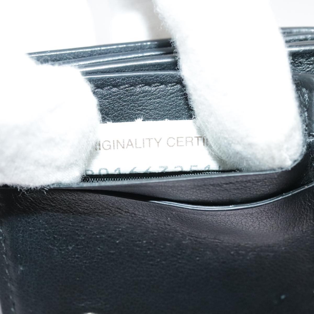 Bottega Veneta Intrecciato Black Leather Wallet (Pre-Owned) Size ONE SIZE - 8 Thumbnail