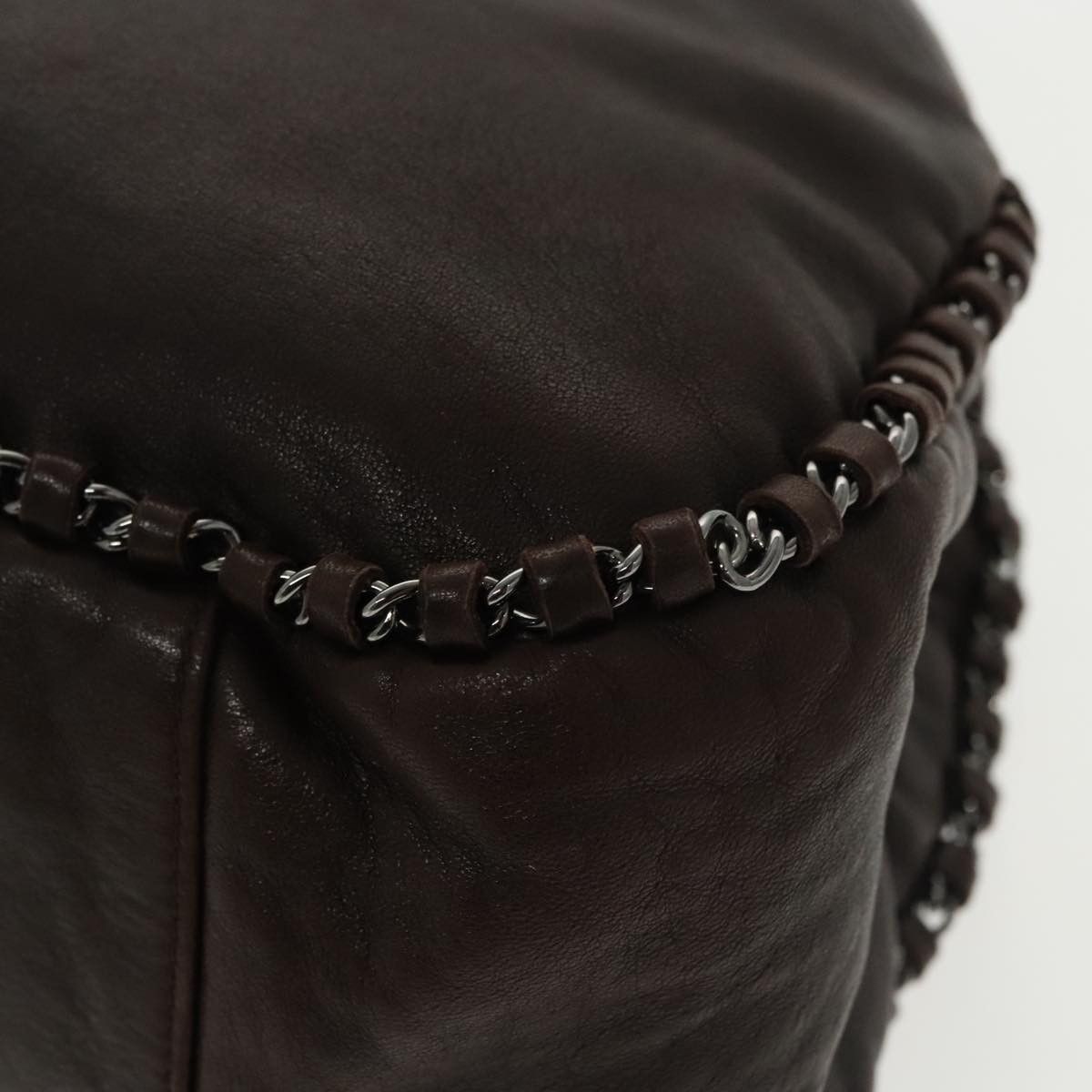 Chanel Hobo Brown Leather Handbag (Pre-Owned) Size ONE SIZE - 18 Thumbnail