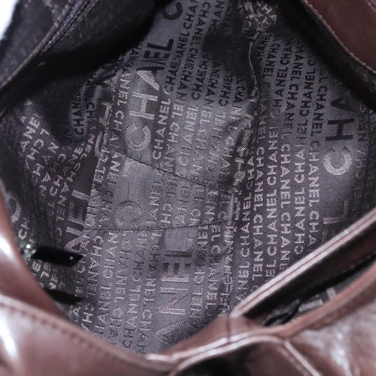 Chanel Hobo Brown Leather Handbag (Pre-Owned) Size ONE SIZE - 8 Thumbnail