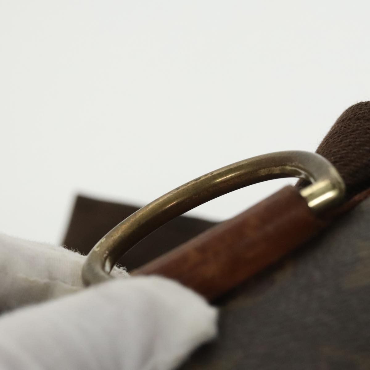 Louis Vuitton Montsouris Gm Black Canvas Backpack Bag (Pre-Owned) Size ONE SIZE - 7 Thumbnail