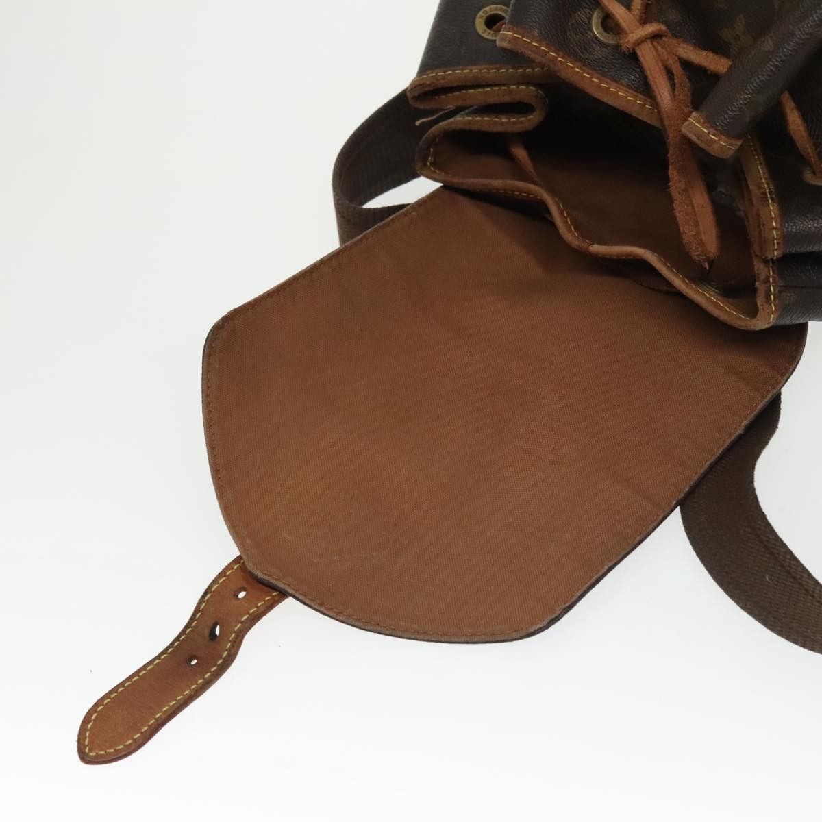 Louis Vuitton Montsouris Gm Black Canvas Backpack Bag (Pre-Owned) Size ONE SIZE - 19 Thumbnail