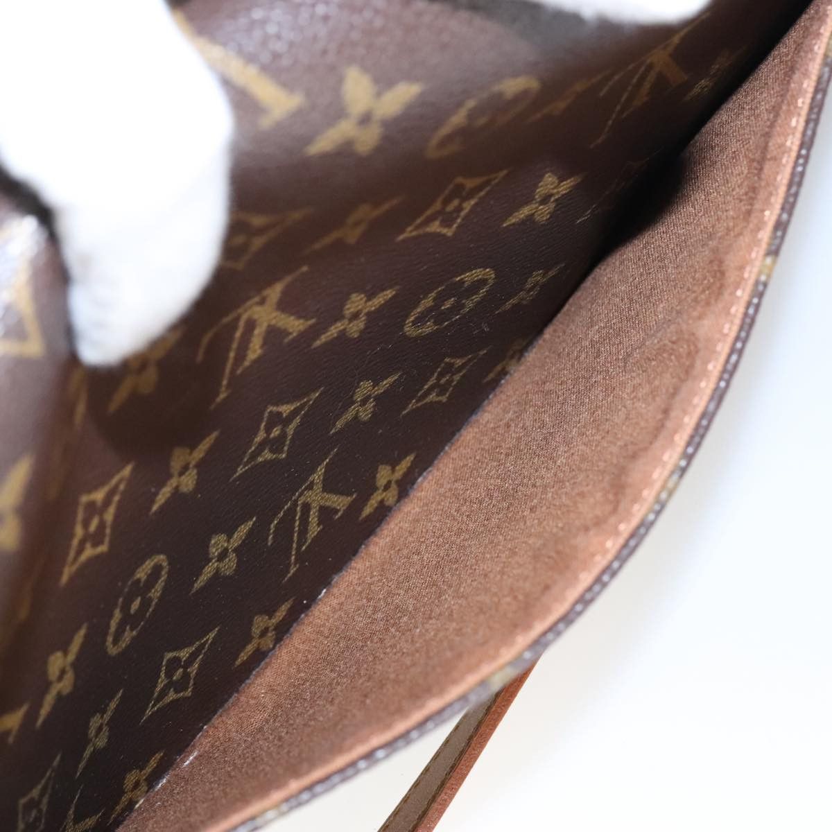 Louis Vuitton Sologne Brown Canvas Shoulder Bag (Pre-Owned) Size ONE SIZE - 16 Thumbnail