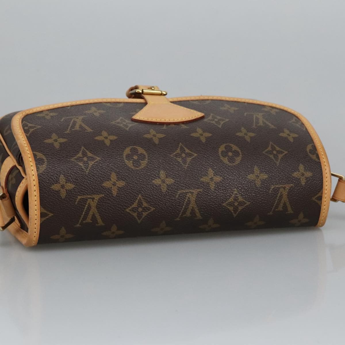 Louis Vuitton Sologne Brown Canvas Shoulder Bag (Pre-Owned) Size ONE SIZE - 5 Thumbnail
