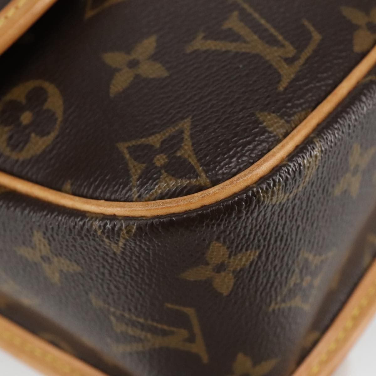 Louis Vuitton Sologne Brown Canvas Shoulder Bag (Pre-Owned) Size ONE SIZE - 10 Thumbnail