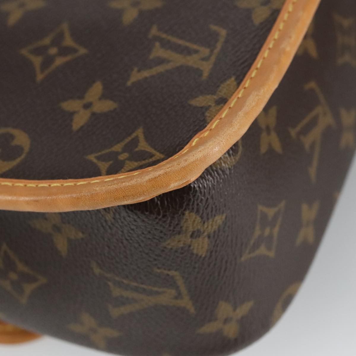 Louis Vuitton Sologne Brown Canvas Shoulder Bag (Pre-Owned) Size ONE SIZE - 12 Thumbnail