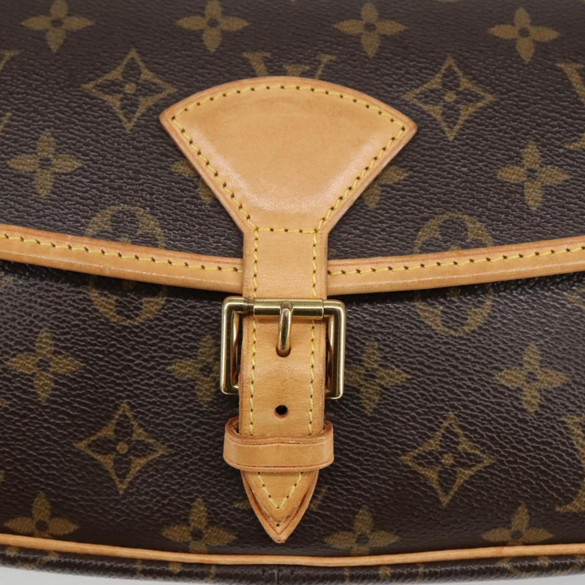 Louis Vuitton Sologne Brown Canvas Shoulder Bag (Pre-Owned) Size ONE SIZE - 14 Thumbnail