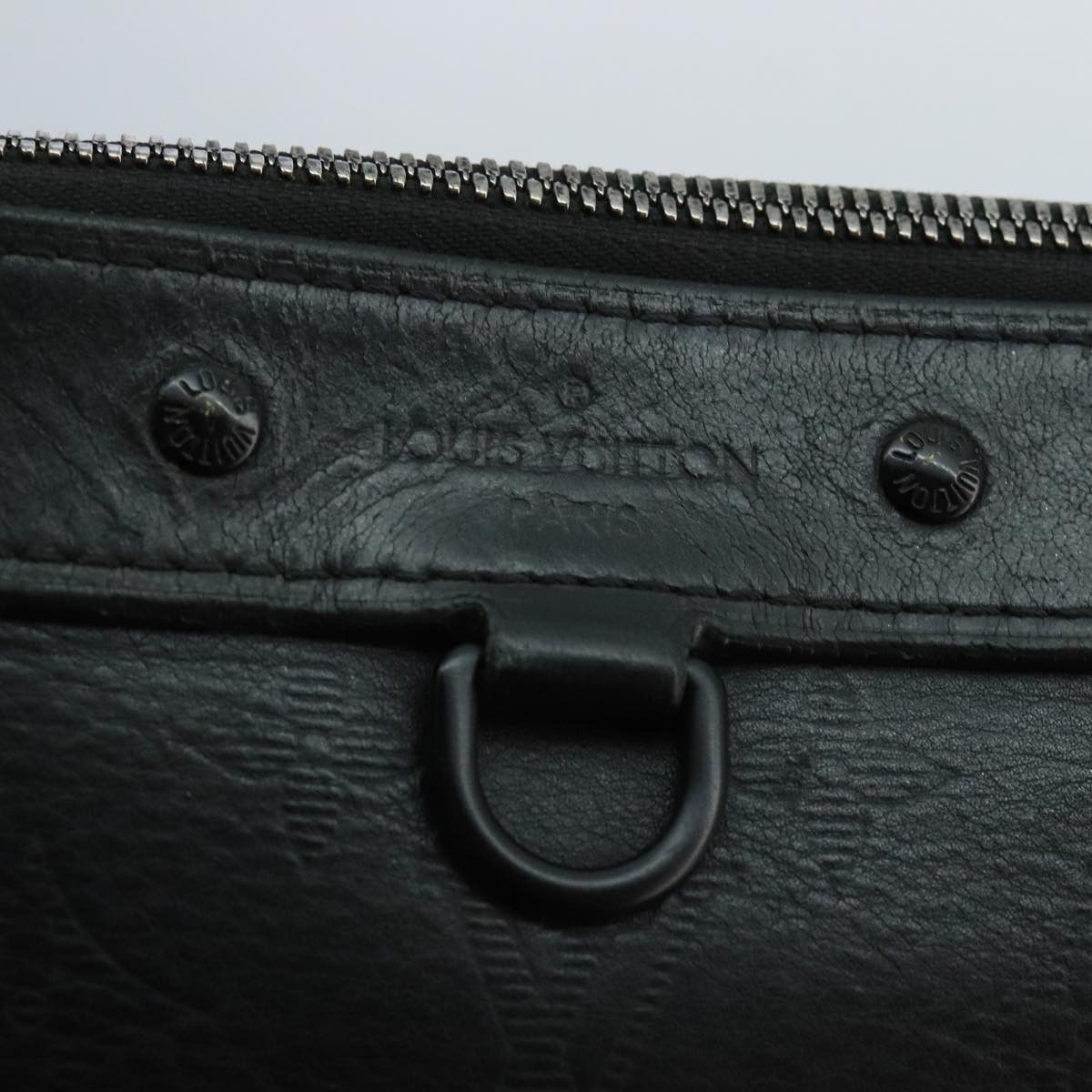 Louis Vuitton Discovery Black Leather Clutch Bag (Pre-Owned) Size ONE SIZE - 16 Thumbnail
