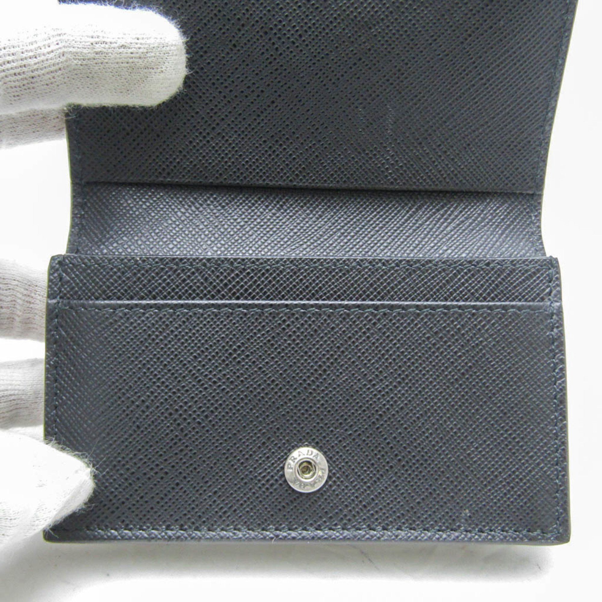 Prada Black Leather Wallet (Pre-Owned) Size ONE SIZE - 12 Thumbnail