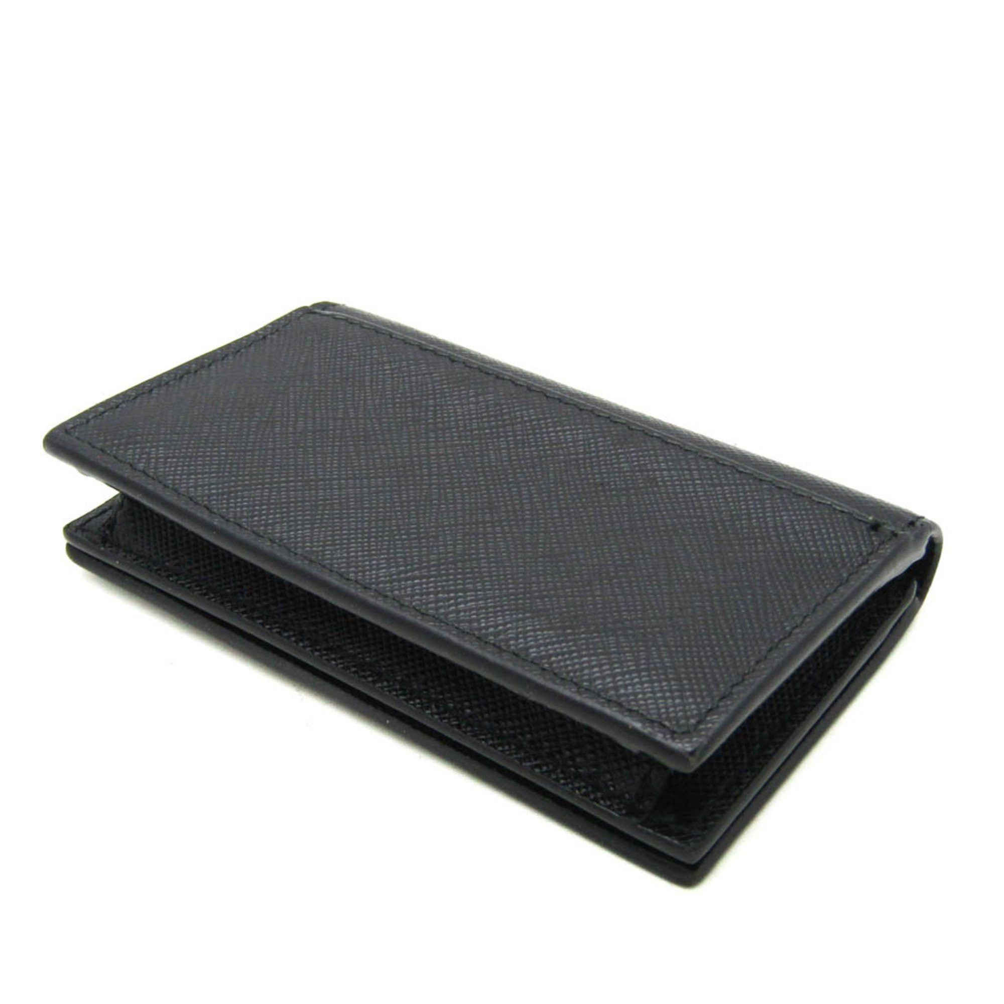 Prada Black Leather Wallet (Pre-Owned) Size ONE SIZE - 2 Thumbnail