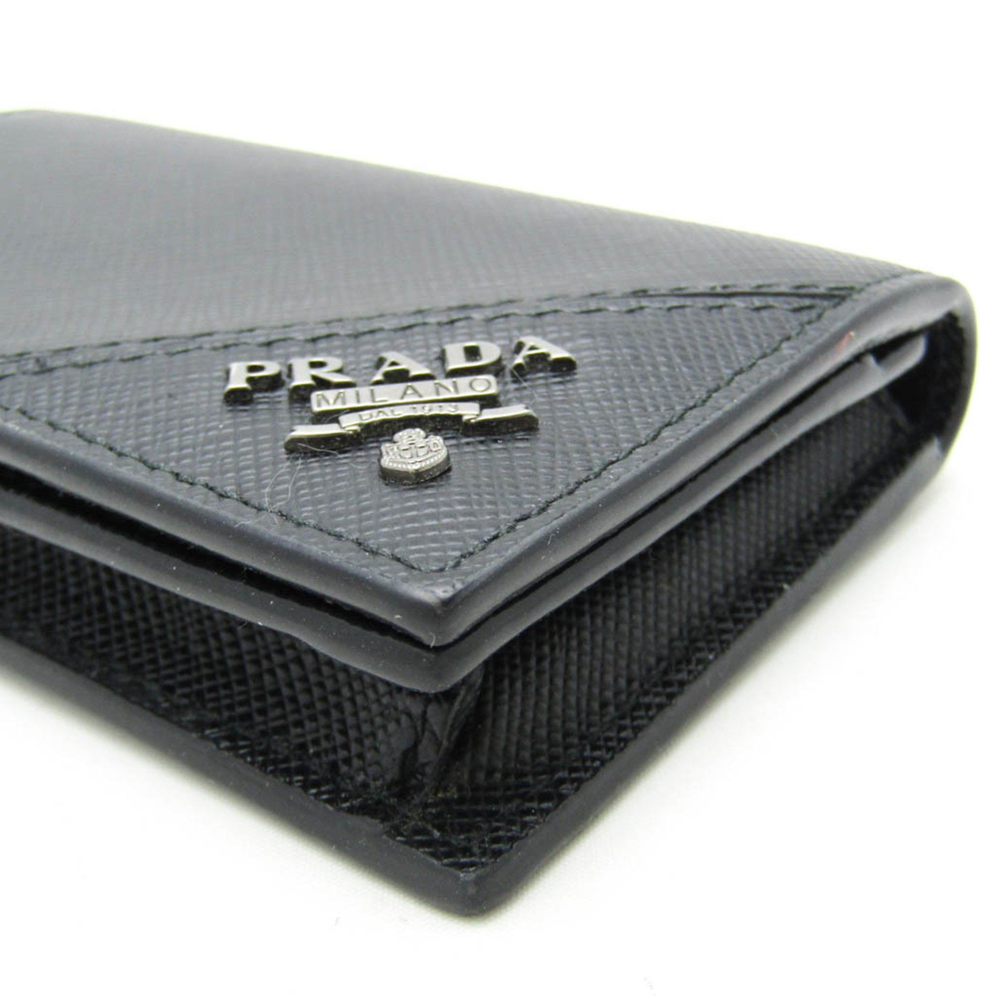 Prada Black Leather Wallet (Pre-Owned) Size ONE SIZE - 4 Thumbnail
