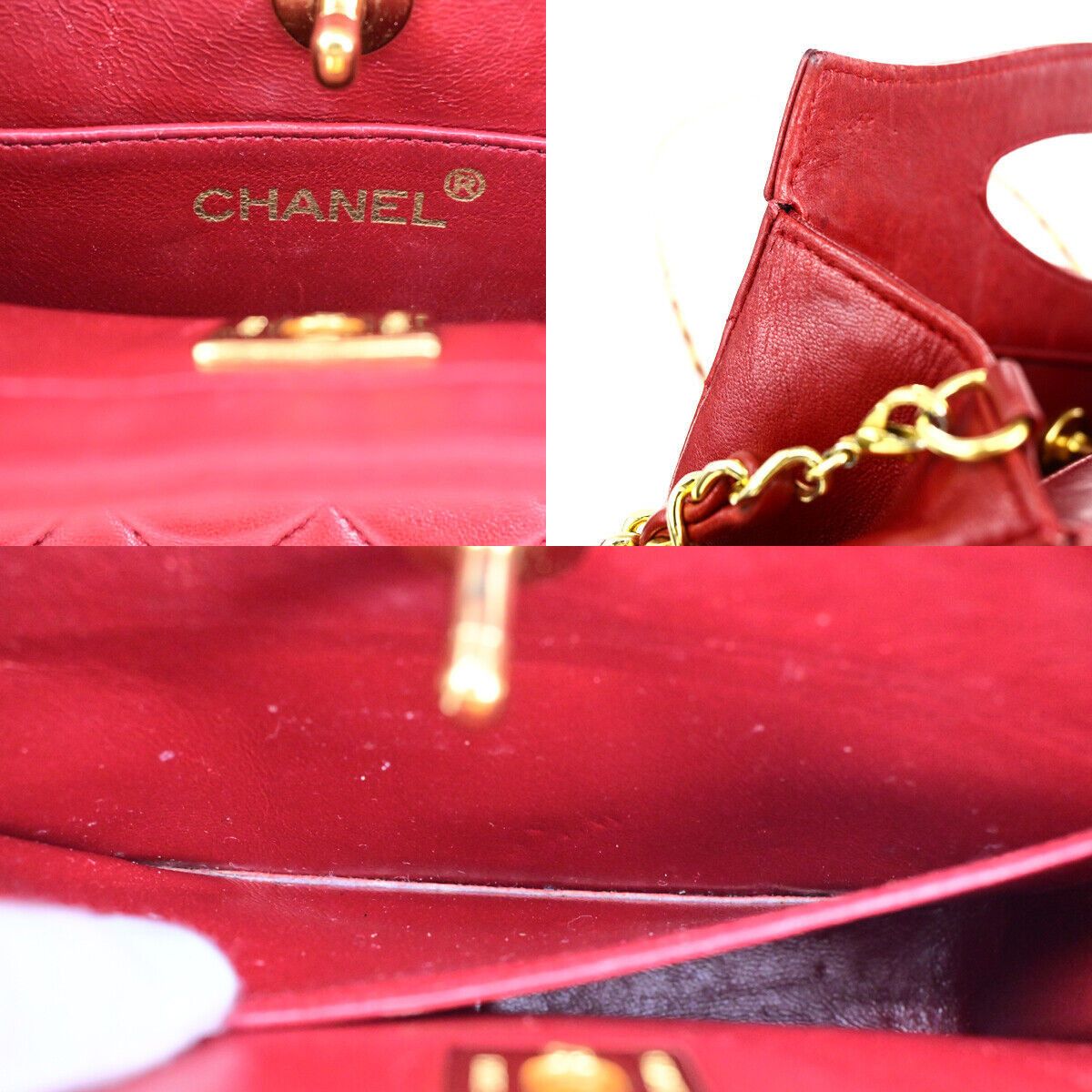 Chanel Cabas Red Leather Handbag (Pre-Owned) Size ONE SIZE - 17 Thumbnail