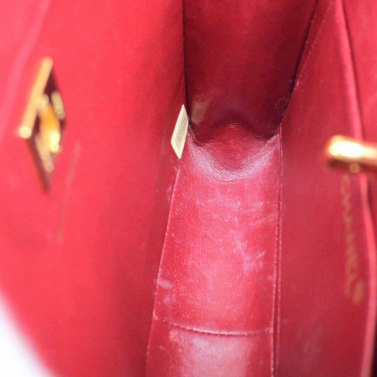 Chanel Cabas Red Leather Handbag (Pre-Owned) Size ONE SIZE - 15 Thumbnail