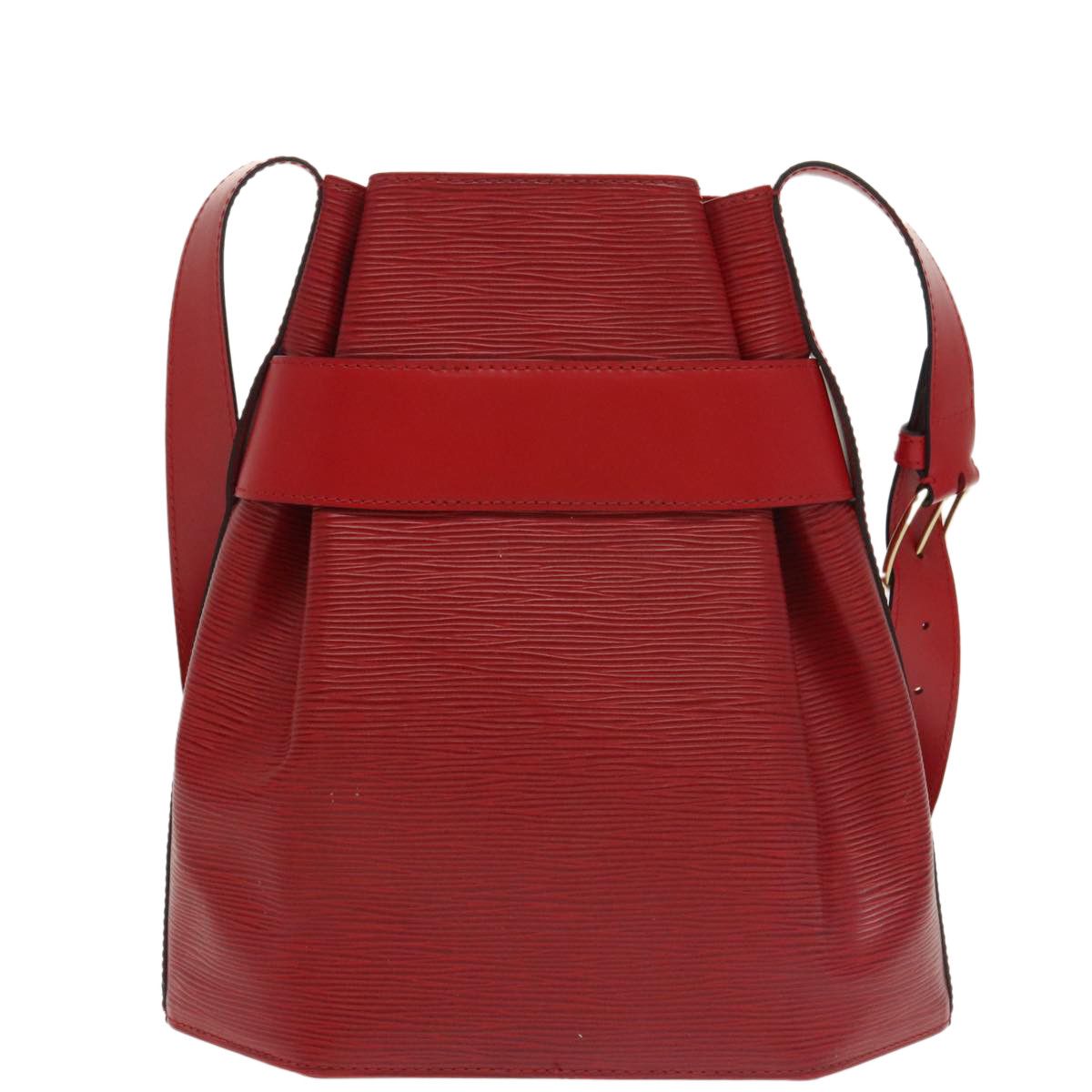 Louis Vuitton Sac D'épaule Red Leather Shoulder Bag (Pre-Owned) Size ONE SIZE - 2 Thumbnail
