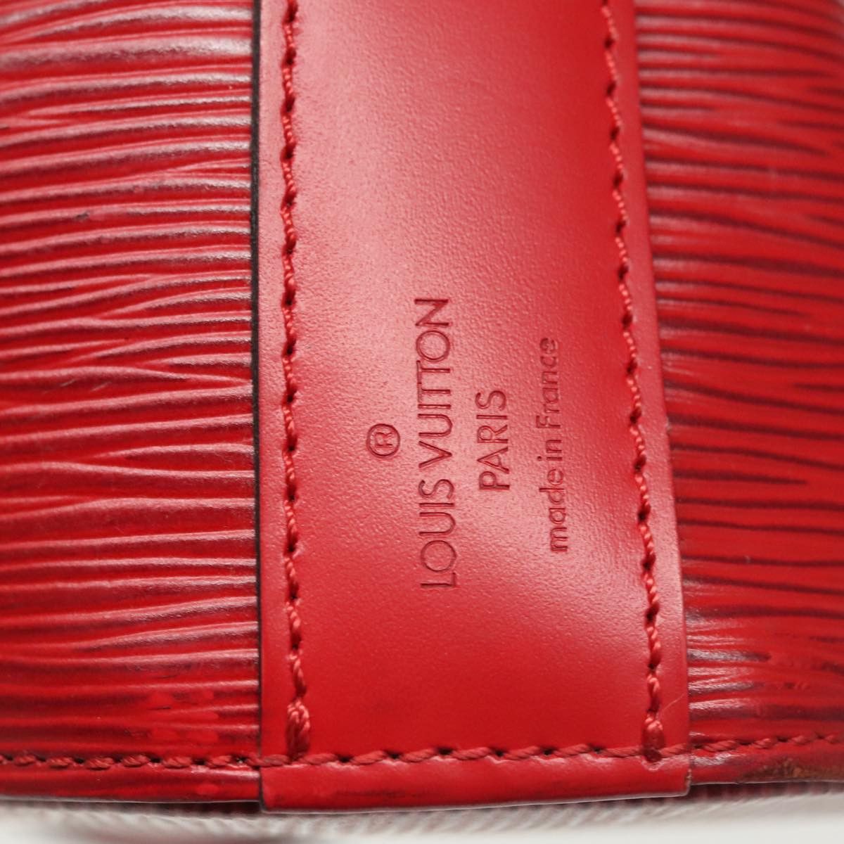 Louis Vuitton Sac D'épaule Red Leather Shoulder Bag (Pre-Owned) Size ONE SIZE - 17 Thumbnail