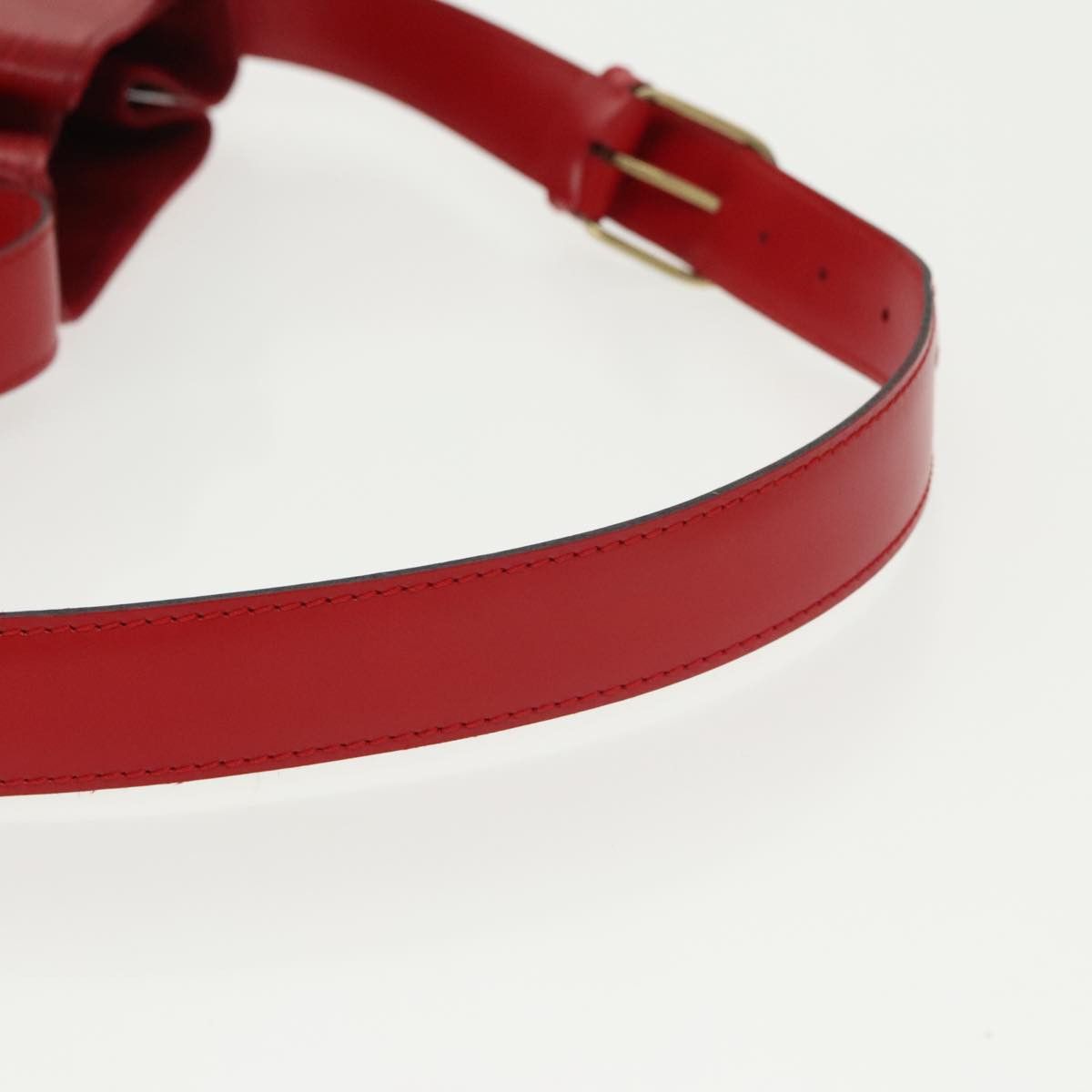 Louis Vuitton Sac D'épaule Red Leather Shoulder Bag (Pre-Owned) Size ONE SIZE - 5 Thumbnail