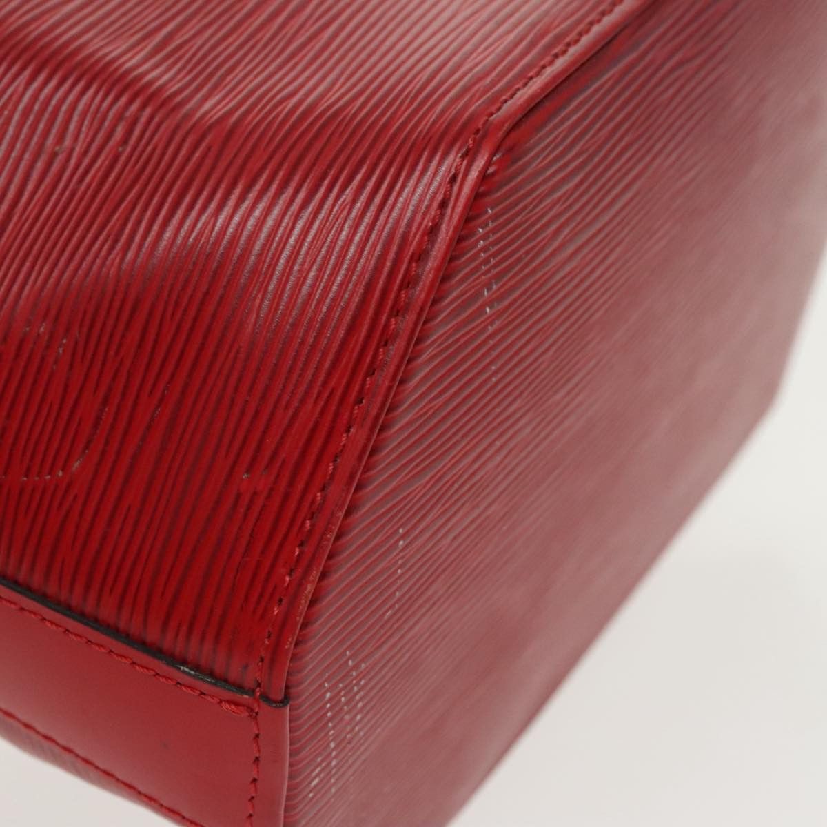 Louis Vuitton Sac D'épaule Red Leather Shoulder Bag (Pre-Owned) Size ONE SIZE - 10 Thumbnail