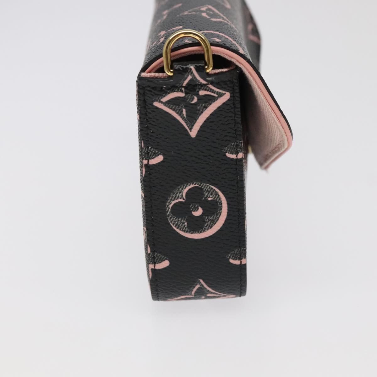 Louis Vuitton Felicie Black Canvas Clutch Bag (Pre-Owned) Size ONE SIZE - 4 Thumbnail
