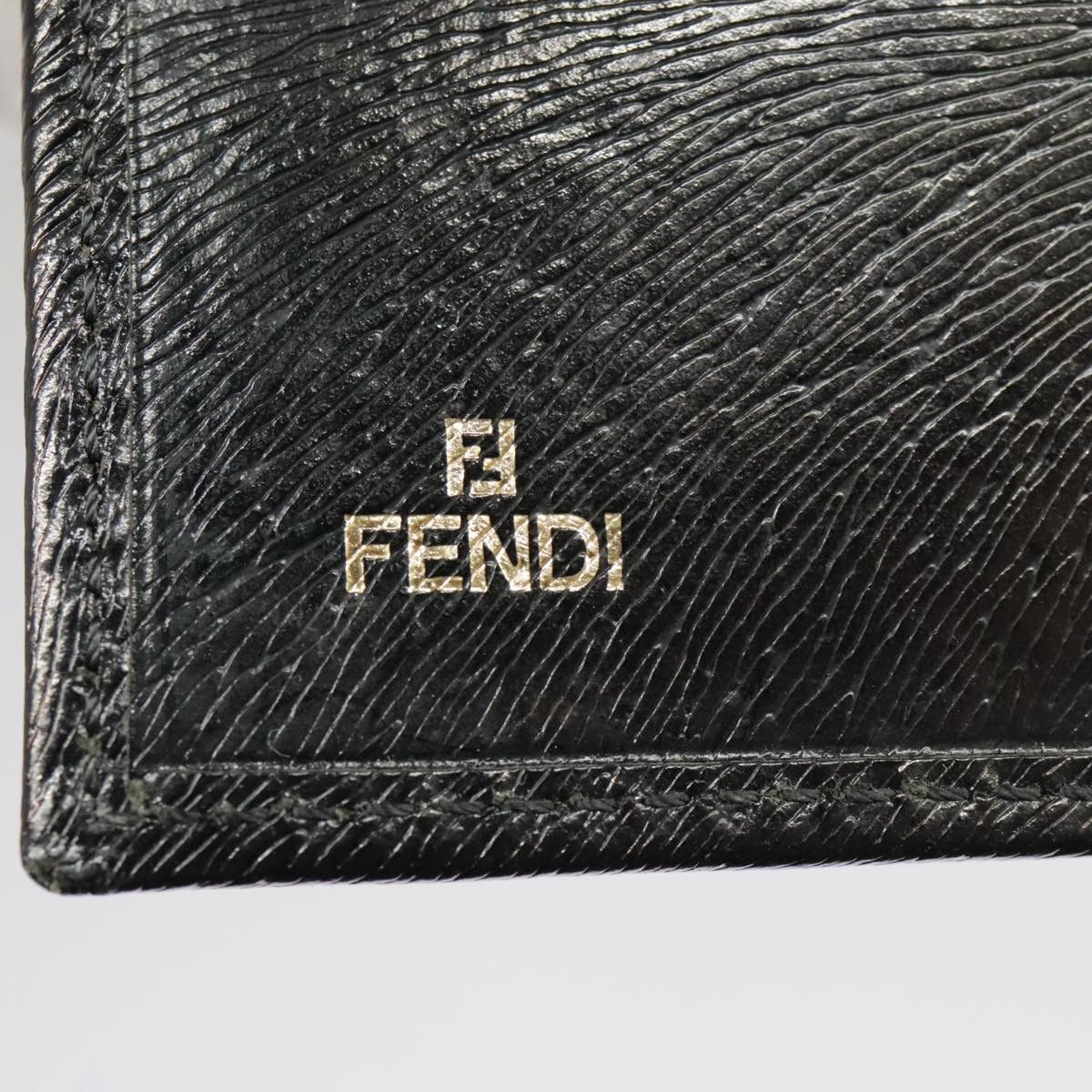 Fendi graphy Black Leather Wallet (Pre-Owned) Size ONE SIZE - 10 Thumbnail