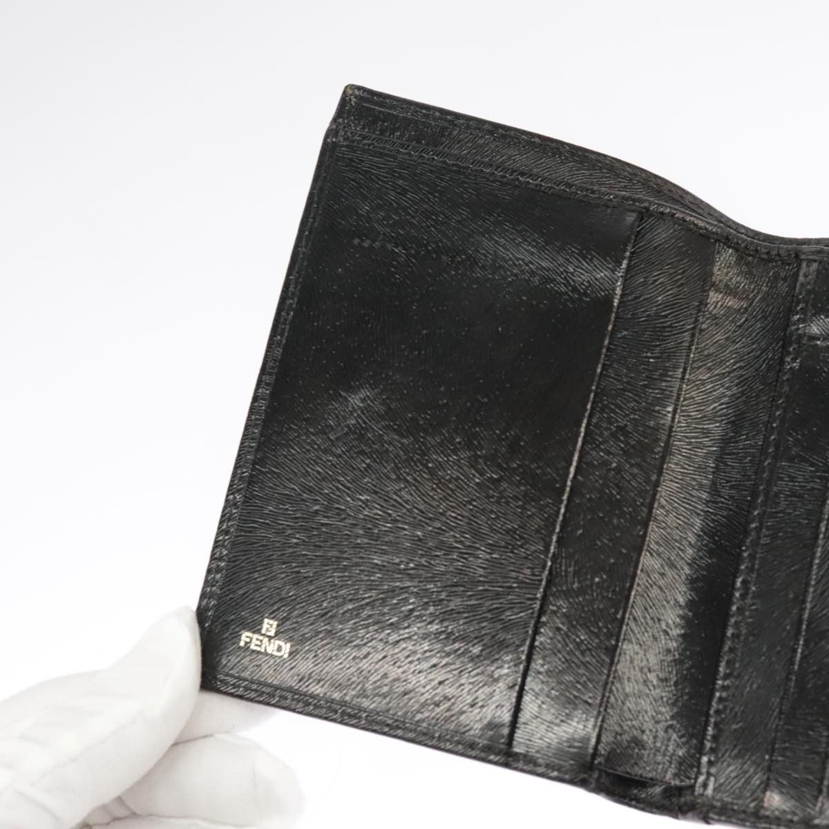 Fendi graphy Black Leather Wallet (Pre-Owned) Size ONE SIZE - 19 Thumbnail
