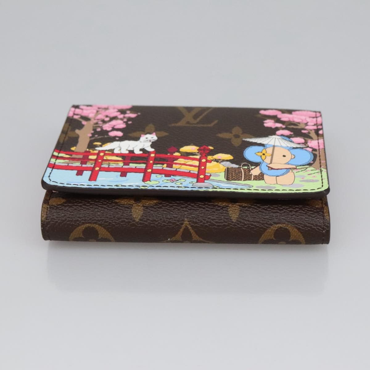 Louis Vuitton Portefeuille Victorine Brown Canvas Wallet (Pre-Owned) Size ONE SIZE - 6 Thumbnail