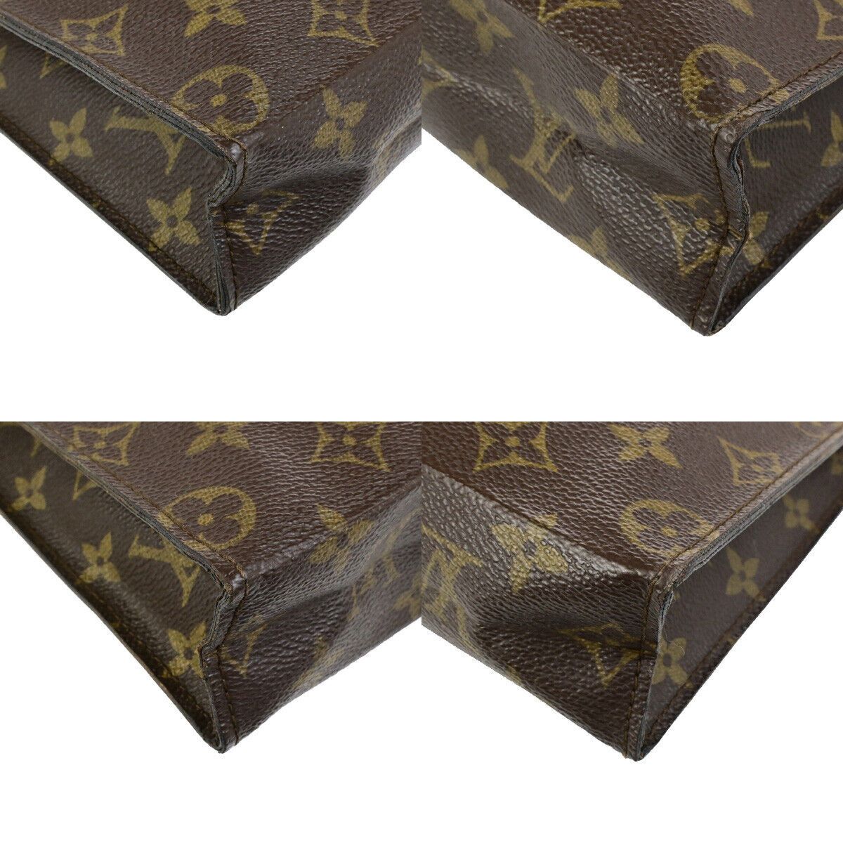 Louis Vuitton Poche Toilette Brown Canvas Clutch Bag (Pre-Owned) Size ONE SIZE - 5 Thumbnail