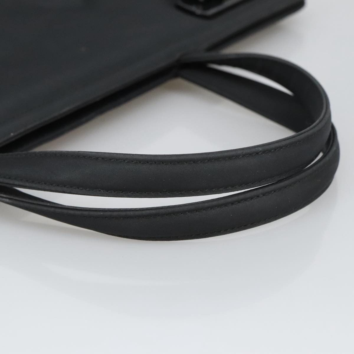 Salvatore Ferragamo Gancini Black Synthetic Handbag (Pre-Owned) Size ONE SIZE - 4 Thumbnail