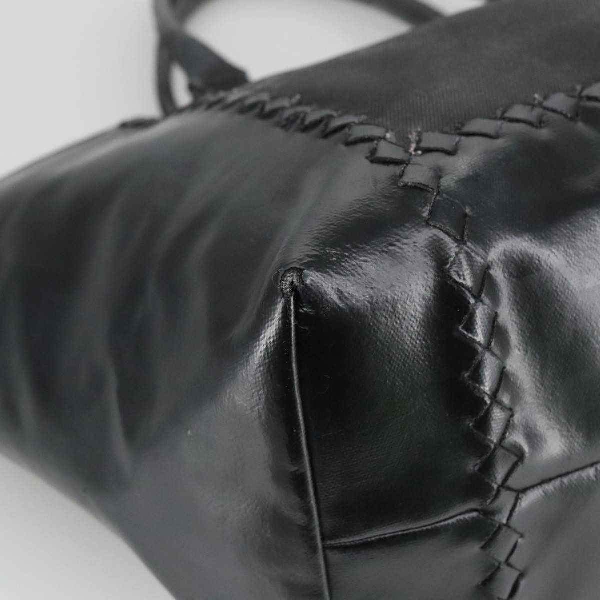 Bottega Veneta Cabas Black Leather Handbag (Pre-Owned) Size ONE SIZE - 15 Thumbnail