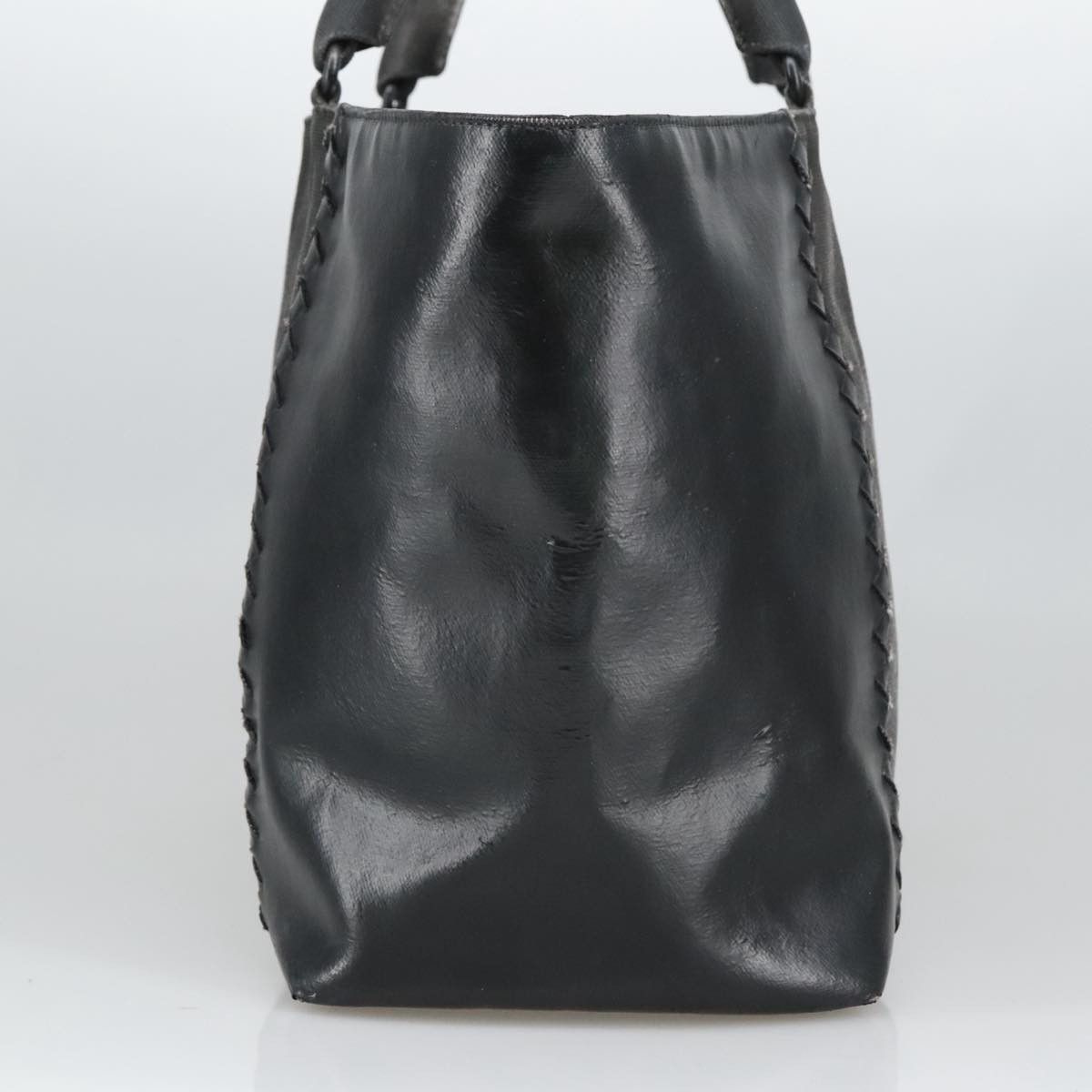 Bottega Veneta Cabas Black Leather Handbag (Pre-Owned) Size ONE SIZE - 11 Thumbnail