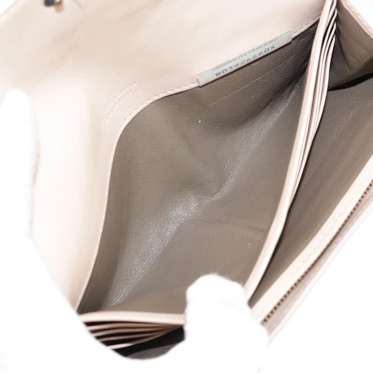 Bottega Veneta Intrecciato Beige Leather Wallet (Pre-Owned) Size ONE SIZE - 20 Thumbnail