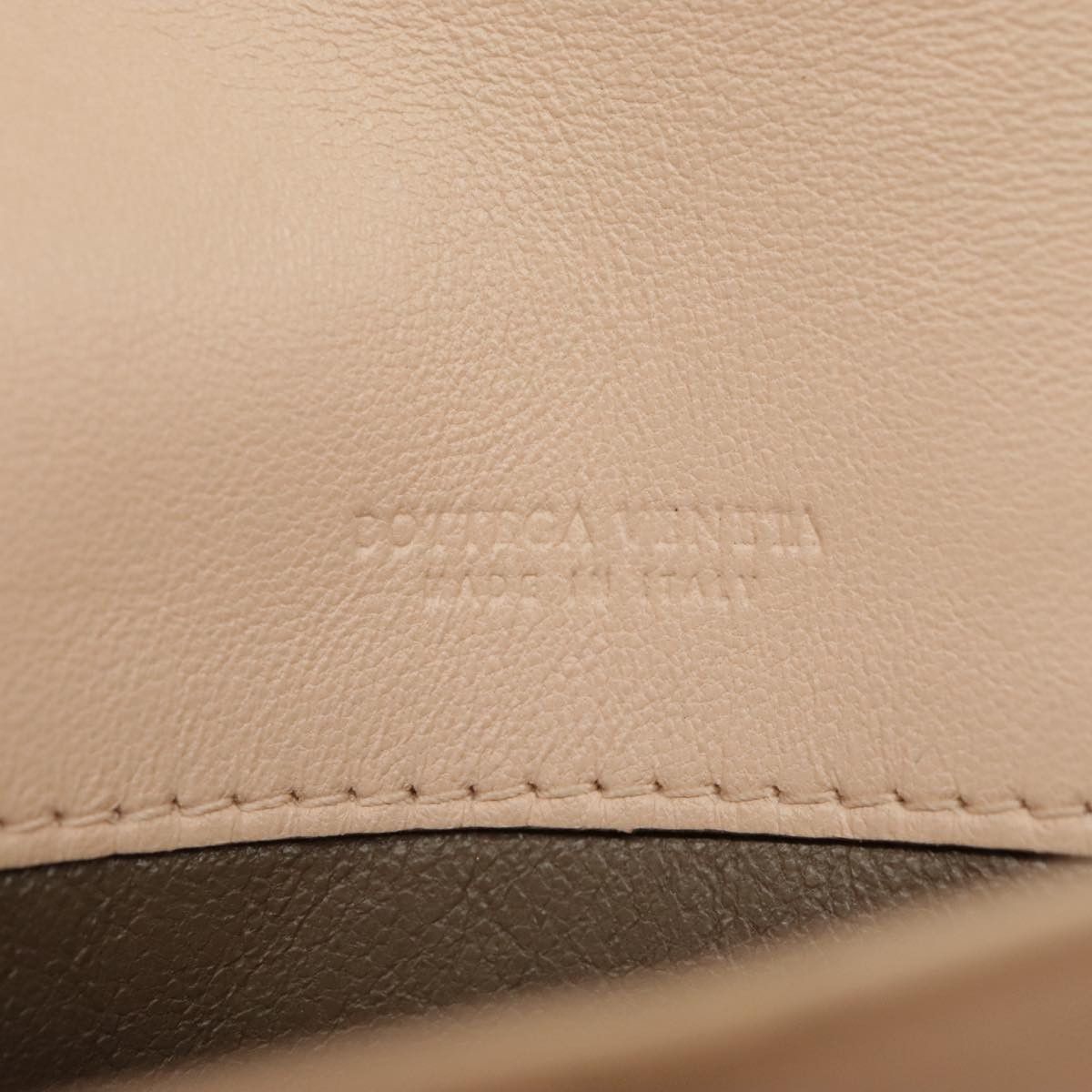 Bottega Veneta Intrecciato Beige Leather Wallet (Pre-Owned) Size ONE SIZE - 10 Thumbnail