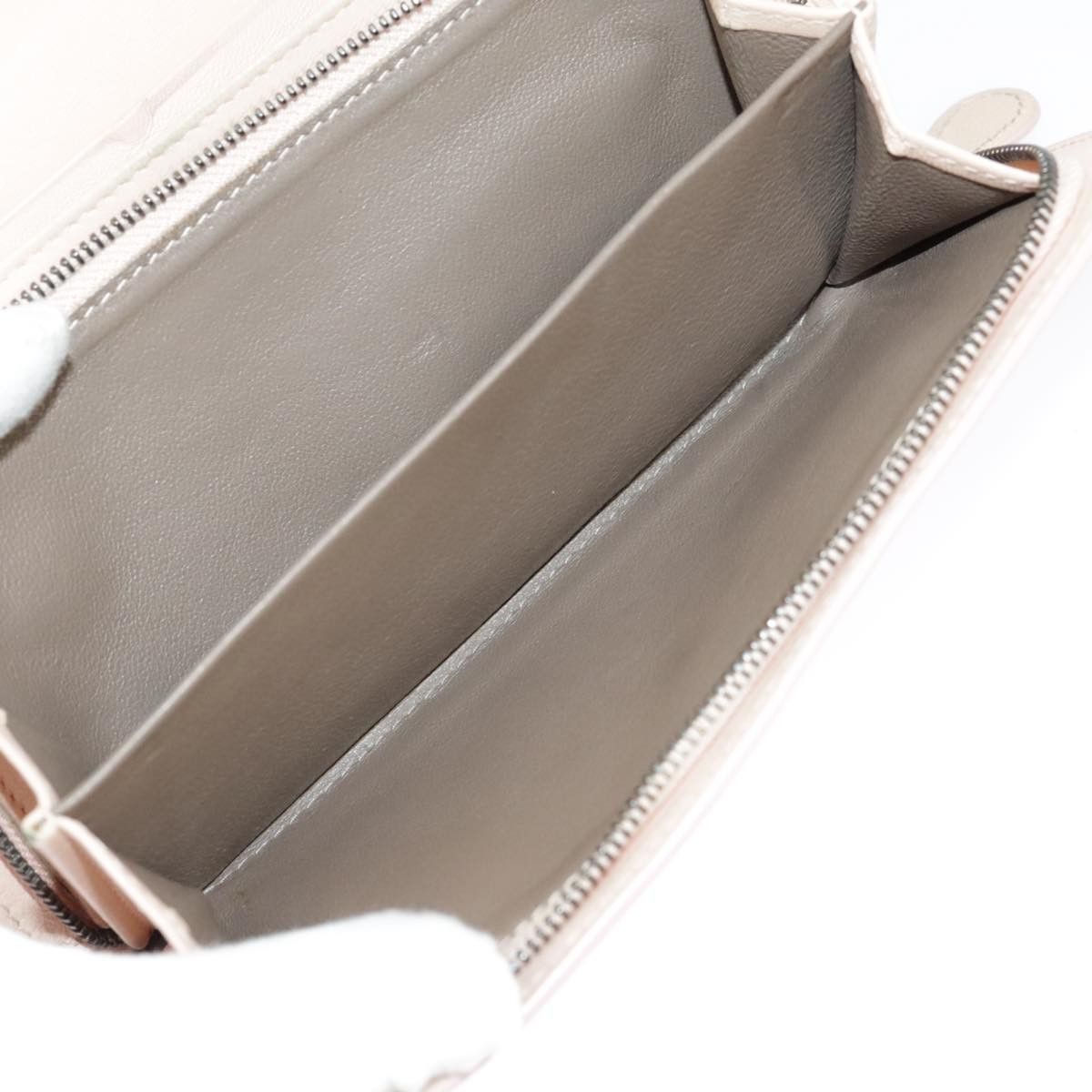 Bottega Veneta Intrecciato Beige Leather Wallet (Pre-Owned) Size ONE SIZE - 8 Thumbnail