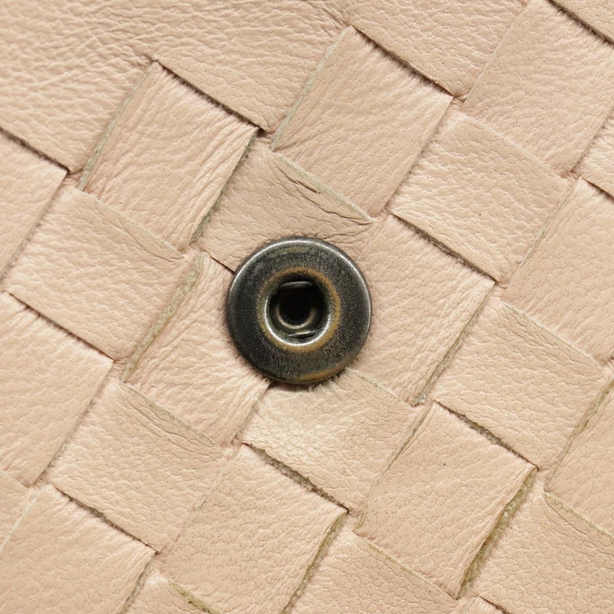Bottega Veneta Intrecciato Beige Leather Wallet (Pre-Owned) Size ONE SIZE - 7 Thumbnail